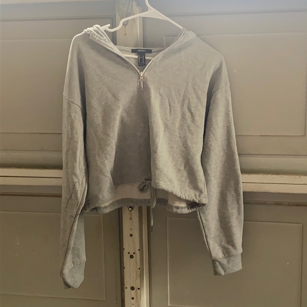 Gray sweater